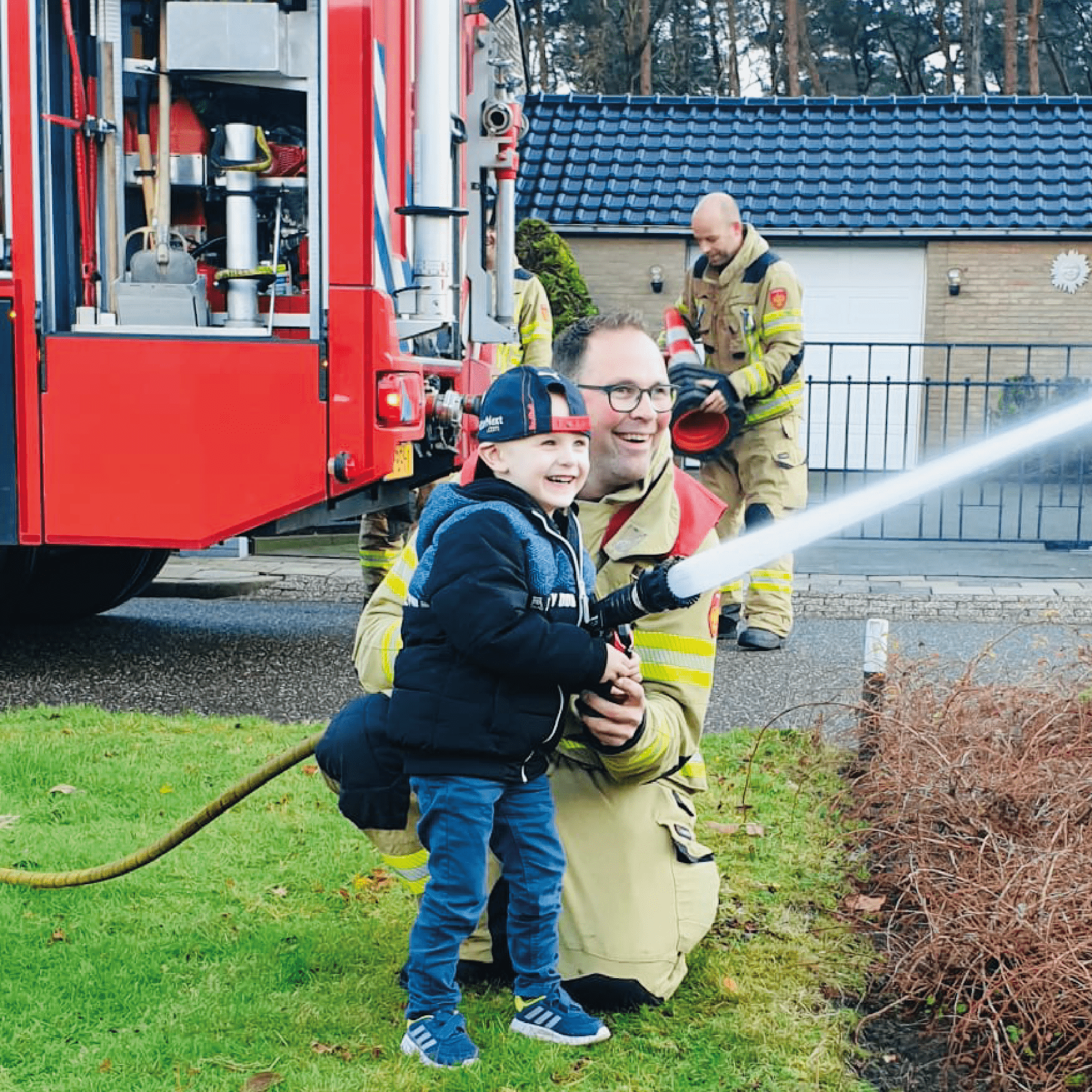 Brandweer belevenis voor Evani