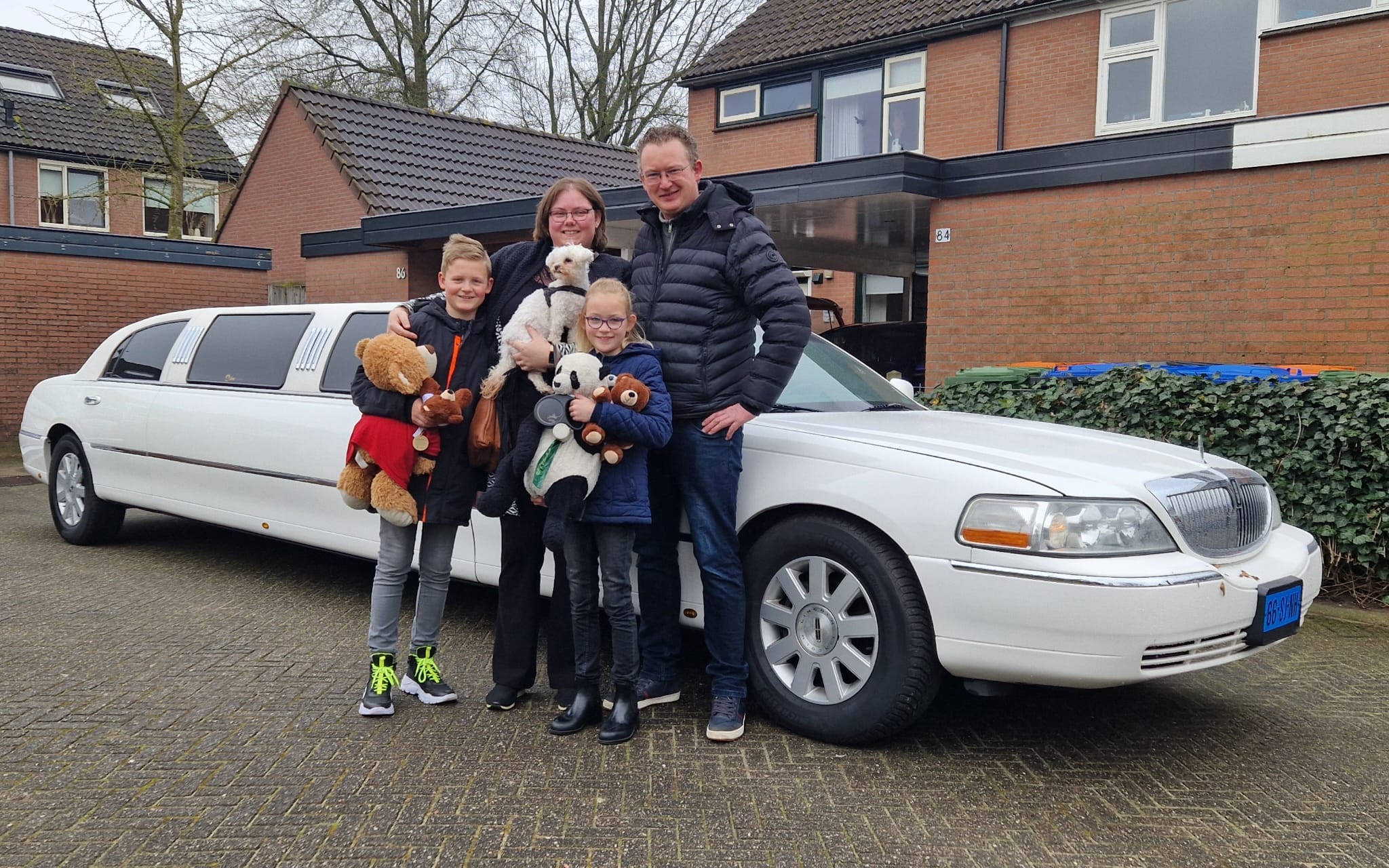 Memorie dag voor familie Visscher